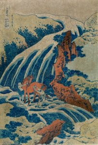 The Waterfalls Of Various Provinces — Katsushika Hokusai