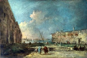 A View Near Venice — Francesco Lazzaro Guardi