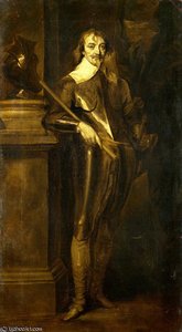 Portrait Of Robert Rich, 2nd Earl Of Warwick — Sir Anthony Van Dyck