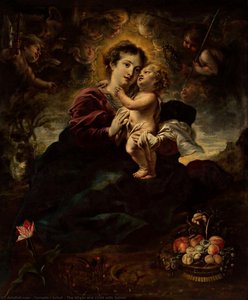 The Virgin And Child With Saints — Cornelis Schut