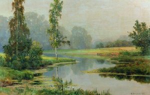 Misty Morning — Ivan Ivanovich Shishkin