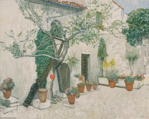 House With Cat Walk, Arles, France — Geoffrey Scowcroft Fletcher