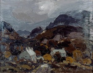 Mountain Valley Cottages — John Kyffin Williams
