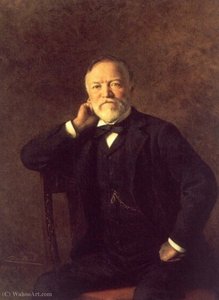 Portrait of Andrew Carnegie