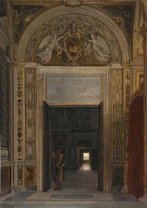 Entrée Des Appartements Du Pape — Navlet Victor