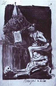 Witches Ready To Fly — Francisco José De Goya Y Lucientes, Romantic Era