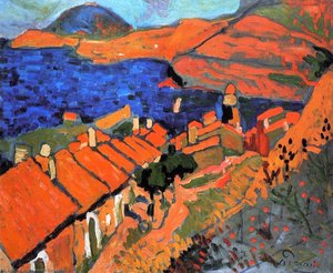 Collioure, The Village And The Ocean — André Derain, Fauvism