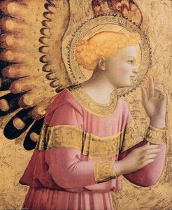 Archangel Gabriel Annunciate — Fra Angelico, Early Renaissance