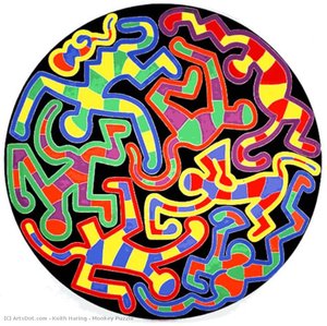 Monkey Puzzle — Keith Haring, Pop Art