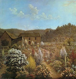 The Artist's House And Garden — John Glover