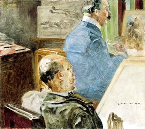 In The Artist's Studio — Jacek Malczewski