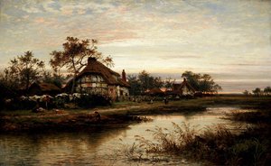 WORCESTERSHIRE COTTAGE HOMES, EVENING