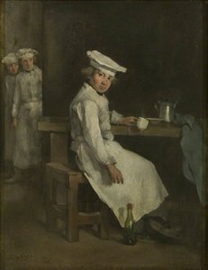 The Little Cooks — Theodule Augustine Ribot