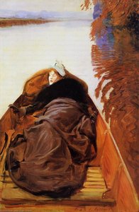 Autumn On The River (miss Violet Sargent) — John Singer Sargent, Academic Realism