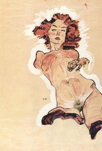 Female Nude — Egon Schiele