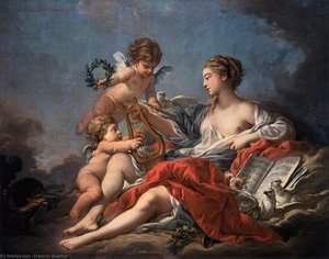 Allegory Of Music — François Boucher, Rococo