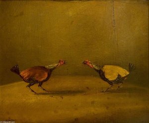 Cockfighting - — Henry Thomas Alken