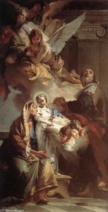 Education Of The Virgin — Giambattista Tiepolo