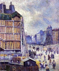 Réaumur Street — Maximilien Luce