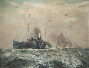 Surrender Of The German Fleet, 1918 — Arthur James Wetherall Burgess