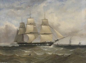 The Ship ‘mount Stewart Elphinstone’ Offshore — Adolphus Knell