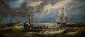 The Herring Fleet — Alfred Worthington