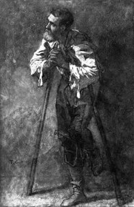 Study Of A Lame Man — Thomas Couture