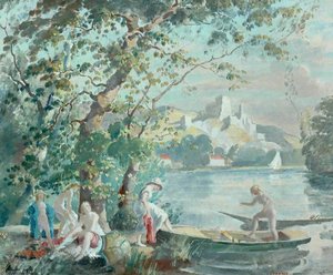 The Bathers — Philip Connard