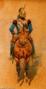 Cuirassier On Horse — Josep Cusachs I