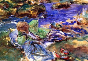 Woman In A Turkish Costume — John Singer Sargent