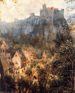 Magpie On The Gallow (detail) — Pieter Bruegel The Elder, Northern Renaissance