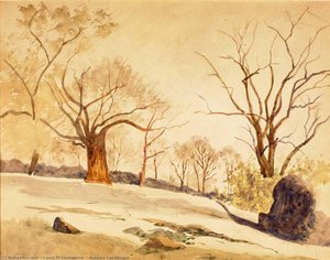 Autumn Landscape — Louis Michel Eilshemius