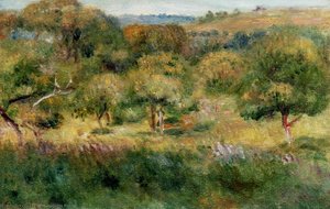 The Edge Of The Forest In Brittany — Pierre-auguste Renoir