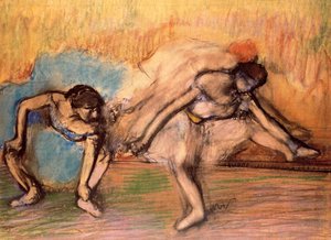 Dancers Resting 1 — Edgar Degas, Impressionism