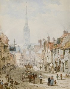 St Ann Street, Salisbury — Louise Rayner