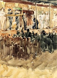 Side Show — Maurice Brazil Prendergast, Post-impressionism