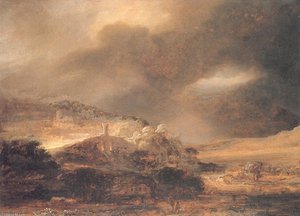 Landscape — Rembrandt Van Rijn, Dutch Golden Age