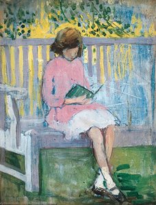 Girl Reading — Mary Ethel Hunter