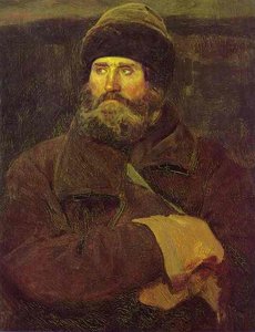Ivan Petrov, A Peasant From Vladimir Province. Study — Victor Vasnetsov