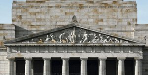 The Call To Arms - North Tympanum — Paul Raphael Montford