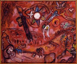 Song Of Songs V (9) — Marc Chagall, Fauvism