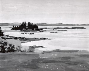 Pea Point From South Meadow — Fairfield Porter