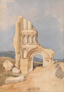 Ruin Of A Norman Church — John Sell Cotman