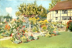 Pollingfold, Abinger, Surrey (rear View) — Ernest C Christie, Impressionism