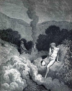 Cain And Abel Offering Their Sacrifices — Paul Gustave Doré