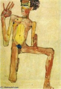 Untitled (7884) — Egon Schiele