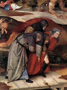 Triptych Of Temptation Of St Anthony (detail) (11) — Hieronymus Bosch