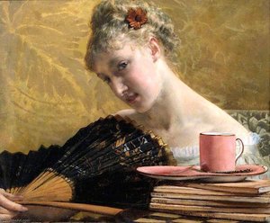Miss Thackeray's Elizabeth — Lourens Alma Tadema