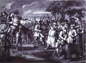 Hudibras' First Adventure, From 'hudibras' By Samuel Butler — William Hogarth, 18th Century Rococo