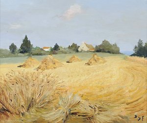 Wheat Stacks — Marcel Dyf